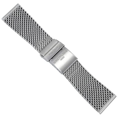 breitling mesh 20 mm|Breitling stainless steel watch bracelets.